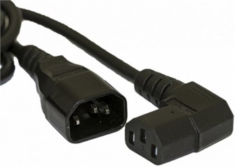 Кабель питания  Hyperline PWC-IEC13A-IEC14-3.0-BK 753656