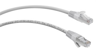 Кабель патч-корд F/UTP 5e кат. 15м Cabeus PC-FTP-RJ45-Cat.5e-15m 661190