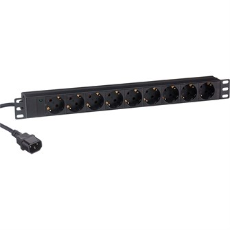 Блок розеток  Exegate ServerPro PDU-19H906 Al-9S-C14-2.5CU 1041331