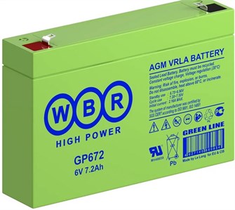 Аккумулятор  WBR GP672 WBR 1186479