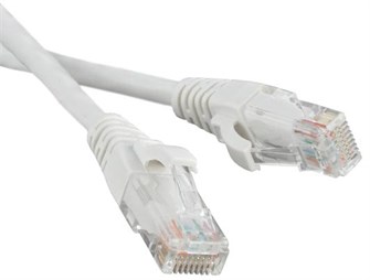 Кабель патч-корд U/UTP 6 кат. 1.5м Hyperline PC-LPM-UTP-RJ45-RJ45-C6-1.5M-LSZH-WH 512244