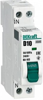 Автоматический выключатель  DEKraft 12408DEK 1148672