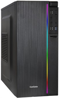 Корпус mATX Exegate mEVO-9302-RGB 821775