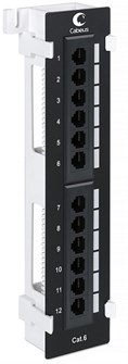 Патч-панель  Cabeus PL-12-Cat.6-WL-Dual IDC 584750