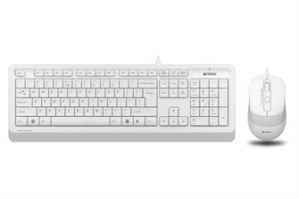Клавиатура и мышь  A4Tech F1010 WHITE 721384