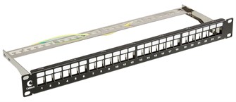 Патч-панель  Cabeus PLB-24-SH 513225