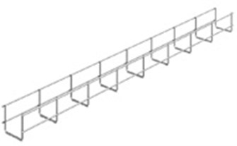 Лоток проволочный  Ostec ПЛМ-70х50х3000-3,5-ЭЦ 916804