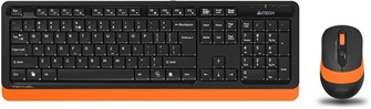 Клавиатура и мышь Wireless A4Tech FG1010 ORANGE 721391