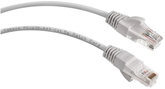 Кабель патч-корд U/UTP 5e кат. 20м Cabeus PC-UTP-RJ45-Cat.5e-20m 513277