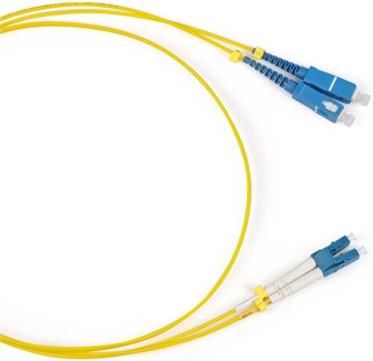 Кабель патч-корд волоконно-оптический Vimcom LC-SC duplex 50/125 20m 512390