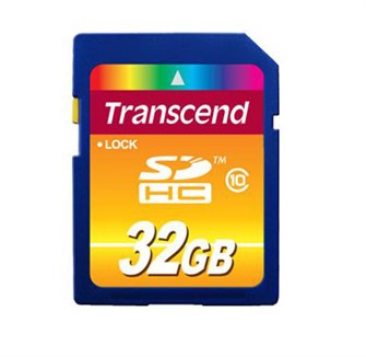 Карта памяти SDHC 32GB Transcend TS32GSDHC10 177660