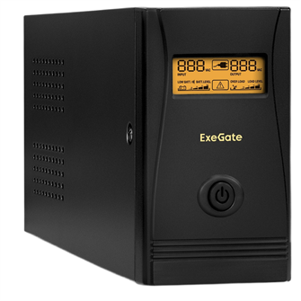 Источник бесперебойного питания  Exegate SpecialPro Smart LLB-650.LCD.AVR.4C13.RJ.USB 1041399