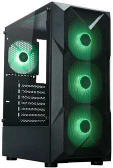 Корпус ATX Xastra A304 4ARGB Black 1235237