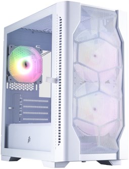 Корпус mATX 1STPLAYER DK D4-M ARGB White 1234922