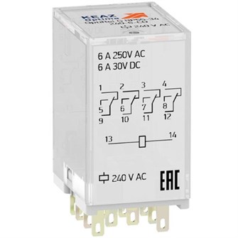 Реле промежуточное КЭАЗ 281102 1142837