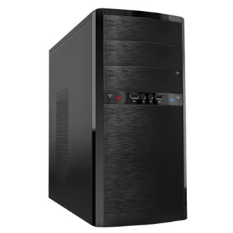Корпус mATX Powerman ES722BK USB2.0 400W 580827