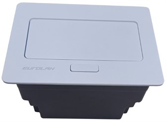 Лючок настольный Eurolan 27T-00-01WT 1211794