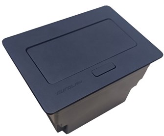 Лючок настольный Eurolan 27T-00-01BL 1211796