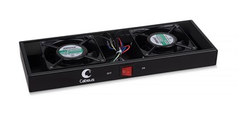 Вентиляторный модуль  Cabeus TRAY-FAN2-BK 1037161
