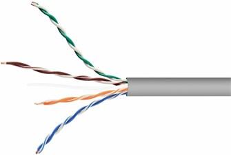 Кабель витая пара U/UTP 5e кат. 4 пары Cablexpert UPC-5004E-SOL/100 790383