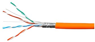 Кабель витая пара F/UTP 5e кат. 4 пары Cablexpert FPC-5051E-LSZH-4-CU/100 1140108