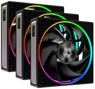 Вентилятор для корпуса ID-Cooling MF-1230-ARGB-K TRIO 1236962