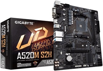 Материнская плата mATX GIGABYTE A520M S2H 792669