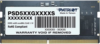 Модуль памяти SODIMM DDR5 16GB Patriot Memory PSD516G520081S 1121969