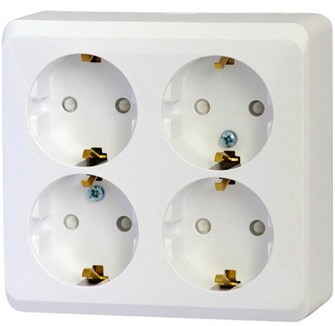 Розетка  Systeme Electric PA16-208B 467062