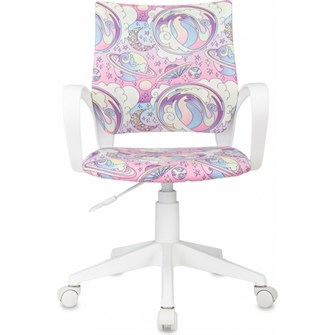 Кресло детское Бюрократ BUROKIDS 1 W-MOON_PK 1094328