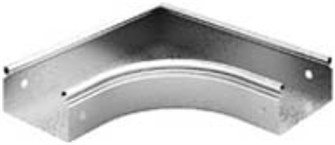 Угол гориз. 90°  Ostec УПТП90-100х50-0,7-R100-СЦ 914696