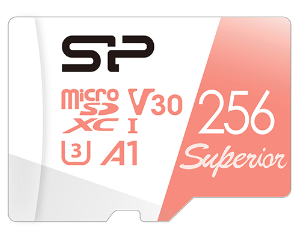 Карта памяти MicroSDXC 256GB Silicon Power Superior A1 1026845