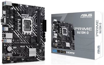 Материнская плата mATX ASUS PRIME H610M-D 1052254