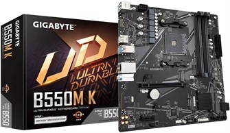 Материнская плата mATX GIGABYTE B550M K 1012360