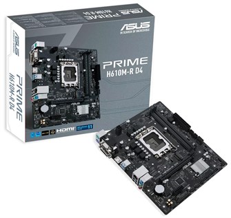 Материнская плата mATX ASUS PRIME H610M-R D4-SI 943106