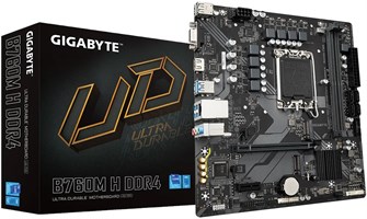 Материнская плата mATX GIGABYTE B760M H DDR4 1027838