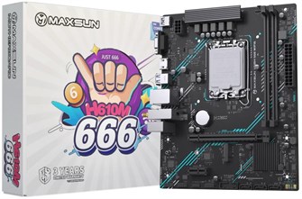 Материнская плата mATX MAXSUN MS-H610M 666 WIFI 1229771