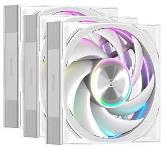 Вентилятор для корпуса PCCooler F7 X120 ARGB WH 3IN1 1234134