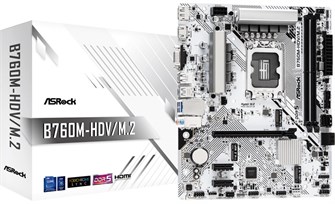 Материнская плата mATX ASRock B760M-HDV/M.2 1052839
