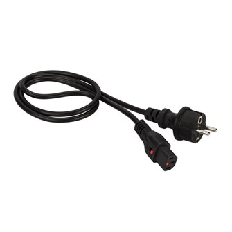 Кабель питания  Lanmaster LAN-PP13L/SH-3.0-BK 687116