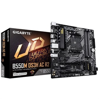 Материнская плата mATX GIGABYTE B550M DS3H AC R2 1207493