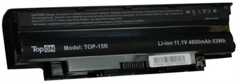 Аккумулятор для ноутбука Dell TopOn TOP-15R 620540