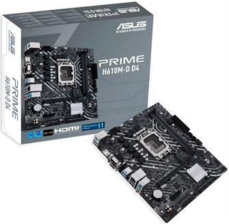 Материнская плата mATX ASUS PRIME H610M-D D4 881505