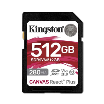 Карта памяти SDXC 512GB Kingston SDR2V6/512GB 1090029