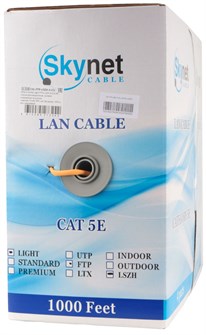 Кабель витая пара F/UTP 5e кат. 4 пары SkyNet CSL-FTP-LSZH-4-CU 966289