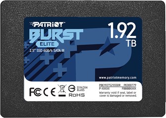 Накопитель SSD 2.5'' Patriot Memory PBE192TS25SSDR 1920 ГБ 854921