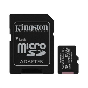 Карта памяти MicroSDXC 256GB Kingston SDCS2/256GB 744026