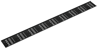 Кабельный организатор  Cabeus VCM-37U-BK 865466