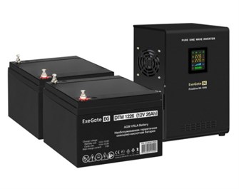 Комплект  Exegate FineSine SX-1000.LCD.AVR.2SH 1118382