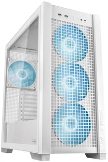 Корпус eATX ASUS TUF GAMING GT302 TG ARGB WHITE 1186880